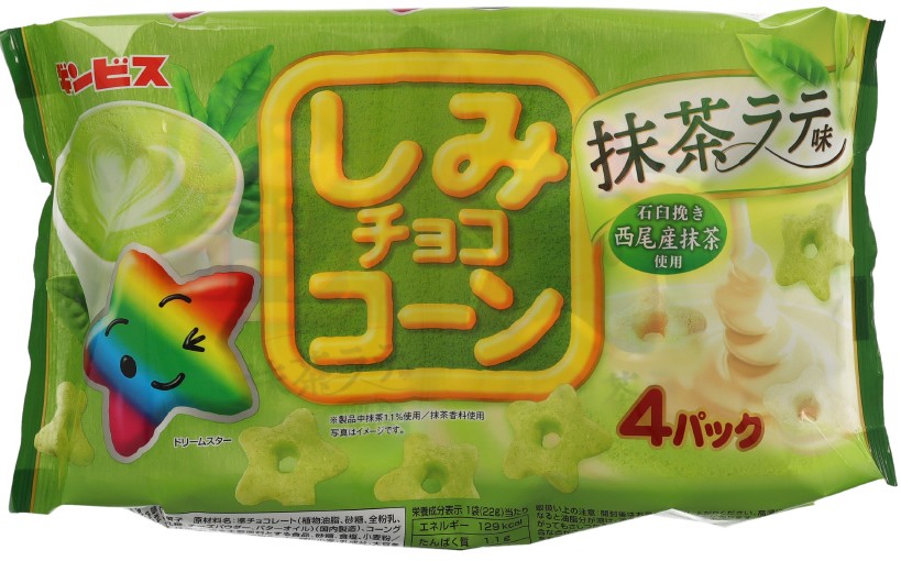 しみチョココーン抹茶ラテ味４パック